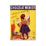 Póster vintage cocina "Chocolat menier"