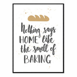 Póster frase baking