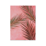Póster palmeras color