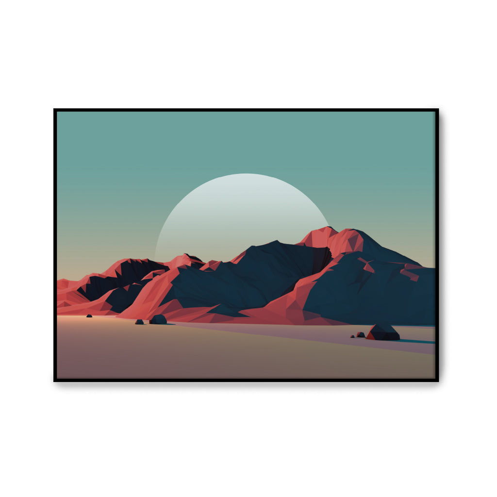 Póster low-poly