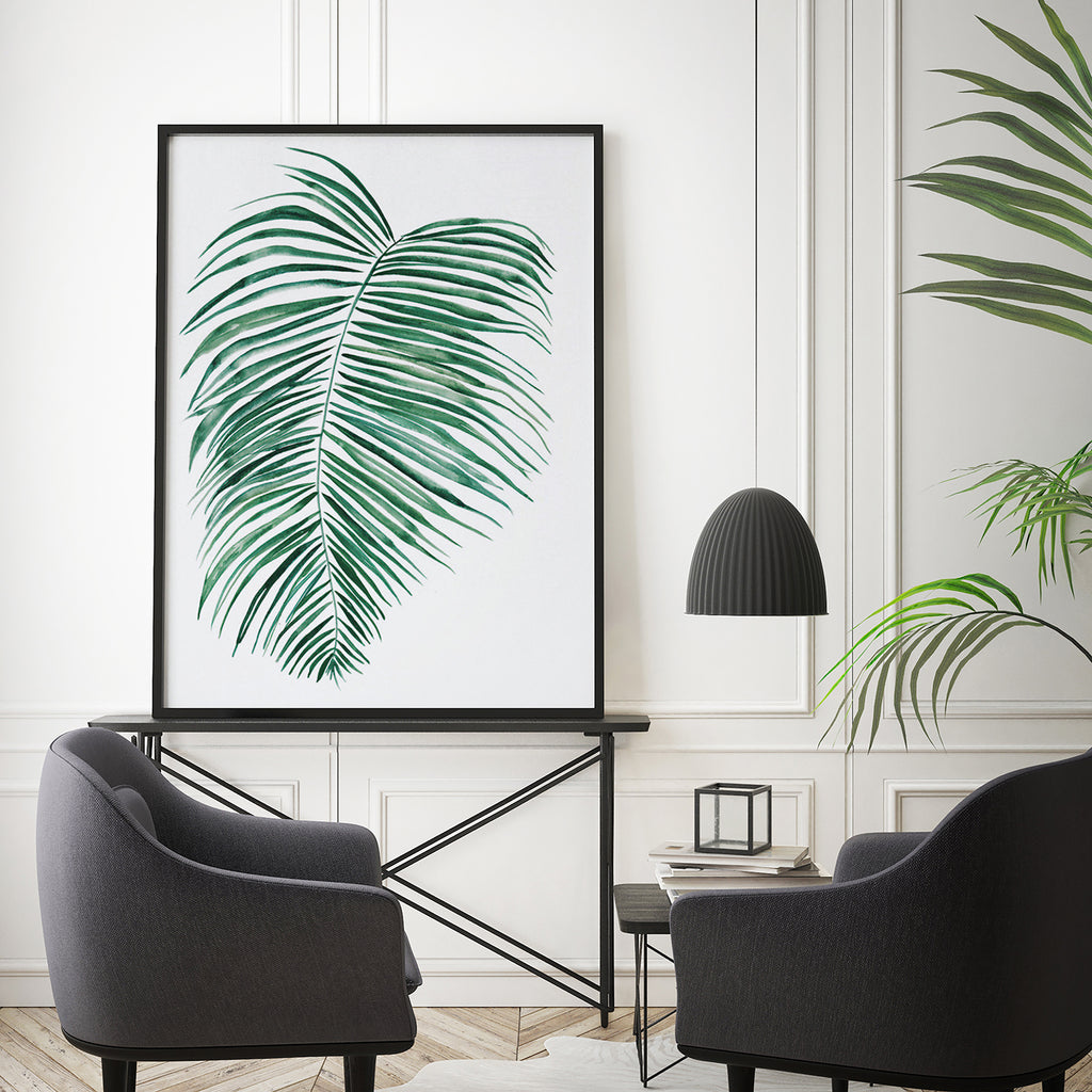 Póster ilustración palmera