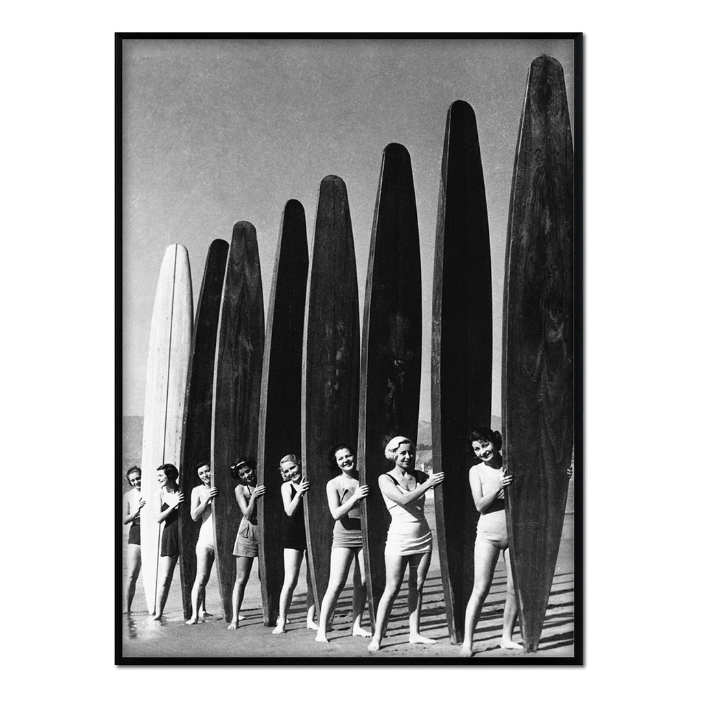 Póster surf vintage