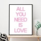 Póster all you need is love