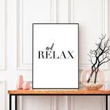 Póster and relax