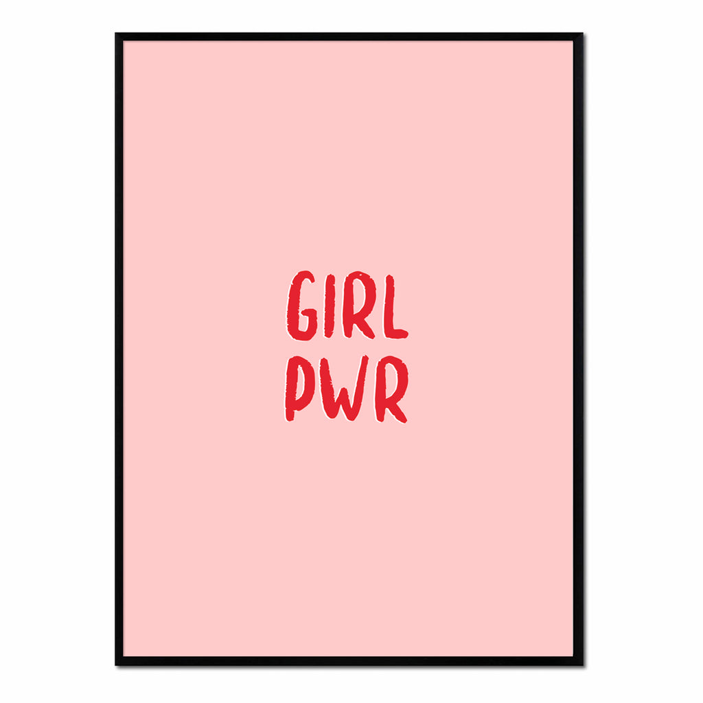 Póster girl pwr