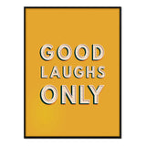 Póster good laughs only